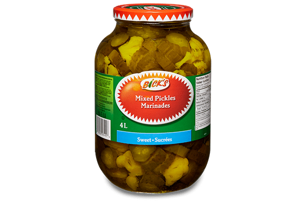 Bick’s Sweet Mixed Pickles | Smucker Foodservice Canada