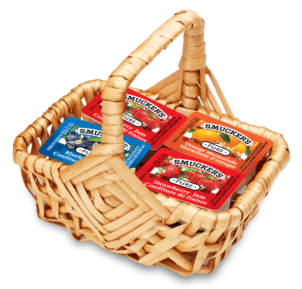 smucker-foodservice-canada-single-serve-spreads-basket-caddie